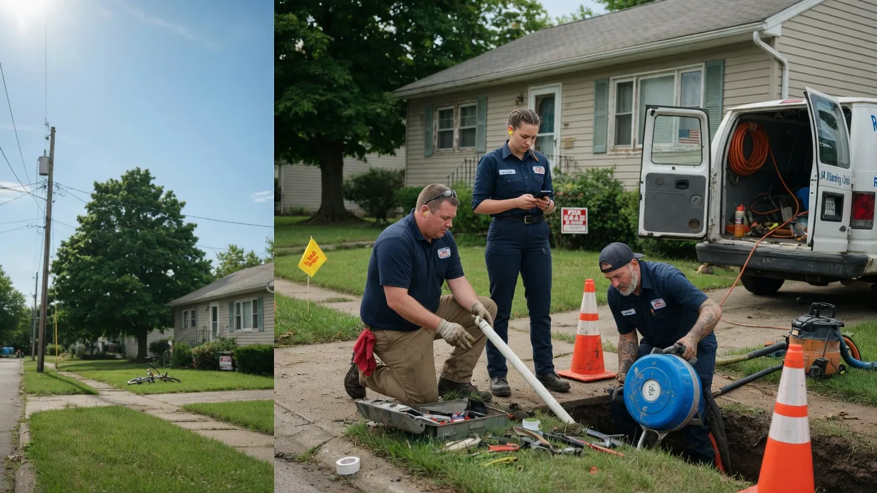Sewer Line Repair in Hampton, IL near me